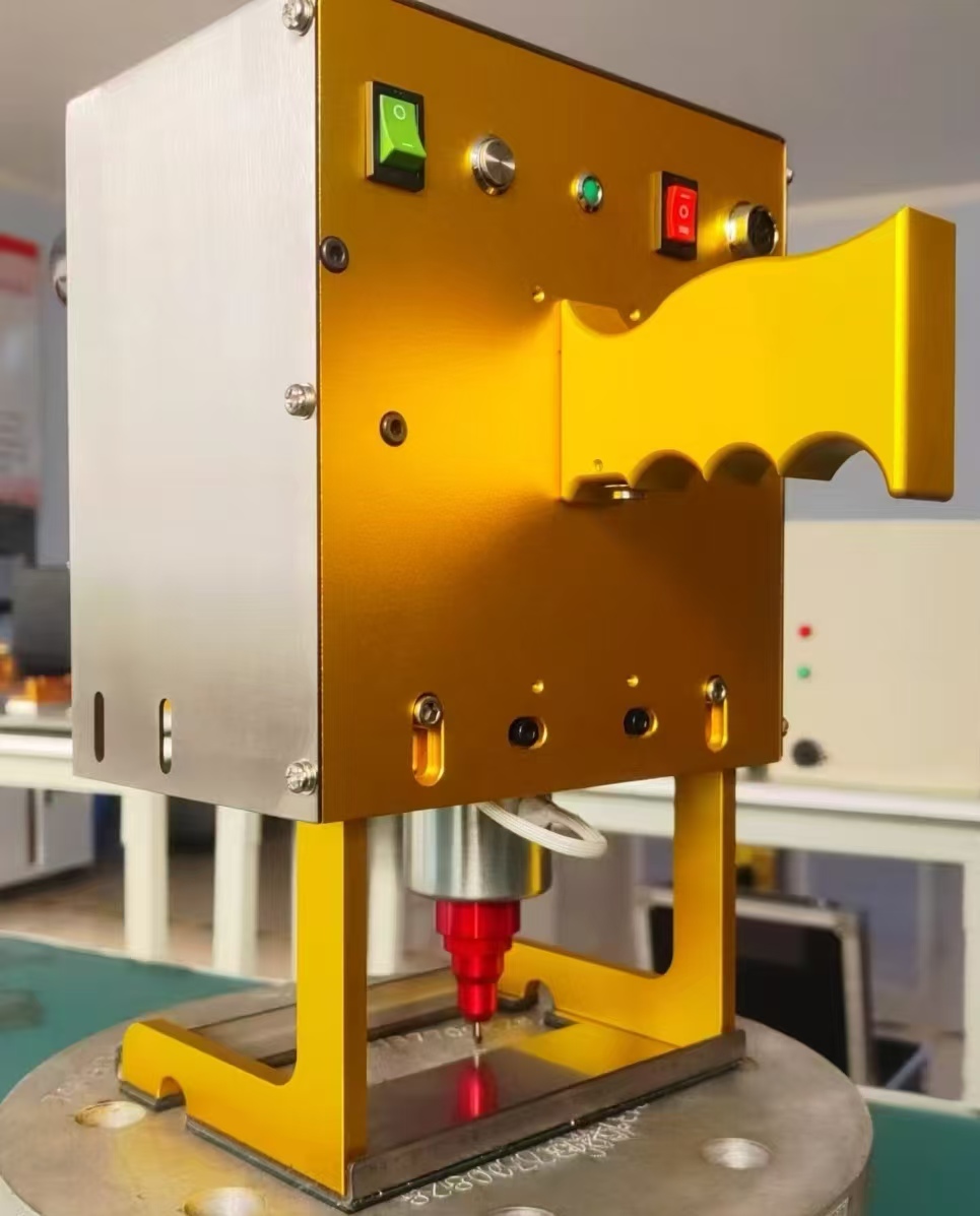 휴대용 전기 조각 기계, 강철 튜브에 금속 조각 기계