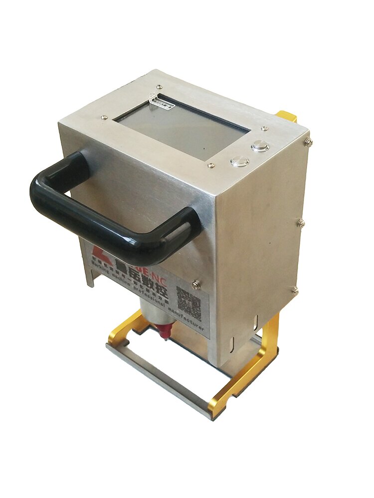 휴대용 전기 조각 기계, 레일 강철 스탬프 코딩 기계